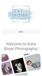 Mobile Screenshot of katieboserphotography.com